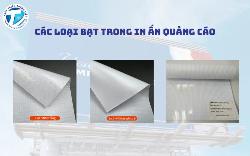 Các loại bạt in quảng cáo phổ biến 